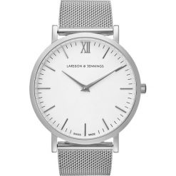 Larsson & Jennings LUGANO ONE SIZE Zegarek silvercoloured/white. Szare zegarki damskie Larsson & Jennings. W wyprzedaży za 839,20 zł.