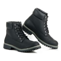 Buty trekkingowe męskie: McKeylor Buty męskie Joanna czarne r. 45