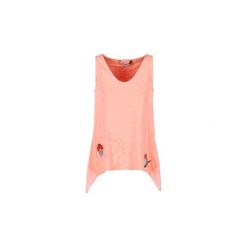 Topy na ramiączkach / T-shirty bez rękawów Desigual TEDER. Czerwone topy damskie marki Desigual, m. Za 142,35 zł.