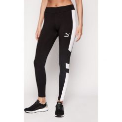 Legginsy Puma 596292. Czarne spodnie damskie Puma, xs, z elastanu. Za 199,99 zł.