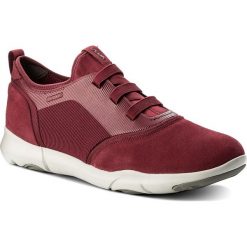Półbuty GEOX - U Nebula S A U825AA 02211 C7031 Ruby. Niebieskie półbuty skórzane męskie marki Kazar, na sznurówki. W wyprzedaży za 349,00 zł.