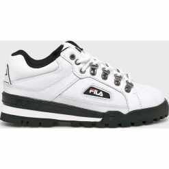 Fila - Buty Trailblazer. Białe buty sportowe damskie Fila, bez wzorów, ze skóry, sportowe. W wyprzedaży za 449,90 zł.