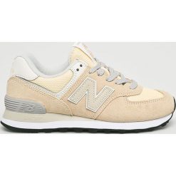 New Balance - Buty WL574CRA. Szare buty sportowe damskie marki New Balance, z materiału. W wyprzedaży za 299,90 zł.