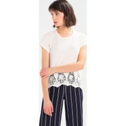 T-shirty damskie: Abercrombie & Fitch HEM TEE Tshirt z nadrukiem cream