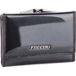 Duży Portfel Damski PUCCINI - CY1950 Black 01. Czarne portfele damskie Puccini, ze skóry. W wyprzedaży za 129,00 zł.