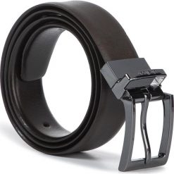 Pasek Męski STRELLSON - 3063 D'Brown/D'Brown 205. Pomarańczowe paski męskie Strellson, w paski, ze skóry. W wyprzedaży za 239,00 zł.