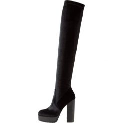 Buty zimowe damskie: Tata Italia Kozaki na obcasie black