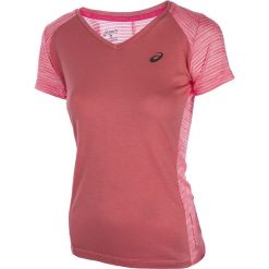 Bluzki damskie: koszulka do biegania damska ASICS FUZEX V-NECK SHORT SLEEVE TOP / 141214-0688 – ASICS FUZEX V-NECK SHORT SLEEVE TOP