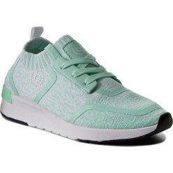 Sneakersy BUGATTI - DY5161-6-446 Turquoise Blue. Zielone półbuty damskie Bugatti, na co dzień, bez wzorów, z tworzywa sztucznego, bez obcasa, na płaskiej podeszwie, bez zapięcia. W wyprzedaży za 169,00 zł.