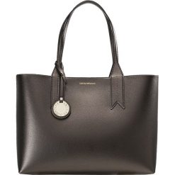 Emporio Armani SHOPPING BAG BIG Torebka acciaio/nero. Szare torebki klasyczne damskie Emporio Armani. Za 689,00 zł.