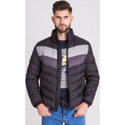KURTKA PUCHOWA JOOP! JEANS. Czarne płaszcze męskie m, z aplikacjami, z jeansu. Za 699,50 zł.