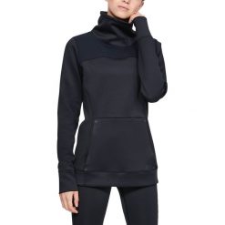 Under Armour ColdGear® Armour Hybrid Bluza Czarny. Czarne bluzy damskie Under Armour, xs, bez wzorów, z elastanu, bez rękawów, bez kaptura. Za 412,95 zł.