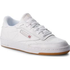Buty Reebok - Club C 85 BS7686 White/Light Grey/Gum. Białe półbuty damskie Reebok, ze skóry. Za 329,00 zł.