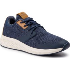 Sneakersy WRANGLER - Sequoia City WM91060A Navy 016. Niebieskie sneakersy męskie Wrangler, na co dzień, bez wzorów, ze skóry ekologicznej, eleganckie, bez zapięcia. Za 279,00 zł.