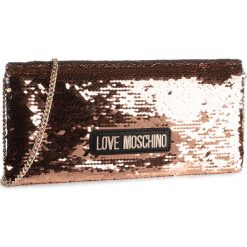 Torebka LOVE MOSCHINO - JC4127PP18LK0901 Oro. Żółte torebki klasyczne damskie Love Moschino, bez wzorów, ze skóry ekologicznej, klasyczne, bez dodatków. W wyprzedaży za 489,00 zł.
