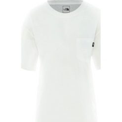 Koszulka The North Face Pocket T9471GFN4 - biały. Białe koszulki damskie The North Face, m, bez wzorów, bez kołnierzyka. Za 116,99 zł.