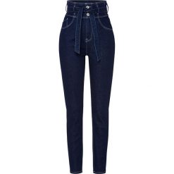 Dżinsy "Joy" - Regular fit - w kolorze granatowym. Niebieskie jeansy damskie Cross Jeans, l, z podwyższonym stanem. W wyprzedaży za 98,95 zł.