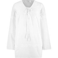 Tunika plażowa bonprix biały. Białe tuniki damskie marki bonprix, z tkaniny. Za 54,99 zł.