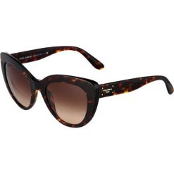 Dolce&Gabbana Okulary przeciwsłoneczne brown. Brązowe okulary przeciwsłoneczne damskie aviatory Dolce&Gabbana. Za 959,00 zł.