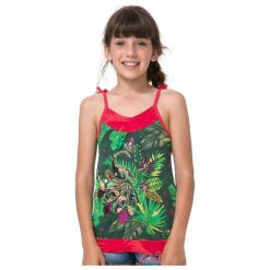Desigual Podkoszulek Dziewczęcy Hakunamatata 116 Wielokolorowy. Różowe bielizna chłopięca marki Desigual. W wyprzedaży za 125,00 zł.