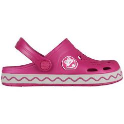 Coqui Dziecięce Kapcie Froggy Magenta / Stone 8801-407-3330 (Rozmiar 28-29). Różowe buciki niemowlęce marki Coqui, bez zapięcia. W wyprzedaży za 38,00 zł.