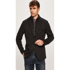 Armani Exchange - Marynarka. Niebieskie garnitury męskie Armani Exchange, bez wzorów, z elastanu. Za 949,90 zł.