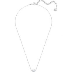 Naszyjnik z kryształami Swarovski - (D)38 cm. Szare naszyjniki damskie Swarovski, Thomas Sabo, z kryształem. W wyprzedaży za 289,95 zł.