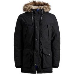 Jack&Jones Męska kurtka JOREXPLORE PARKA JACKET STS Black (rozmiar M). Czarne płaszcze męskie m. W wyprzedaży za 222,00 zł.