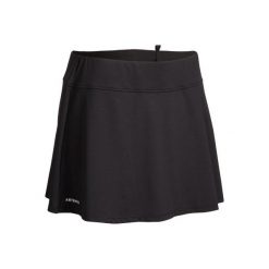 Spódniczka tenisowa SK Soft 500 damska. Czarne spódniczki damskie marki ARTENGO, s, bez wzorów, z elastanu. Za 39,99 zł.
