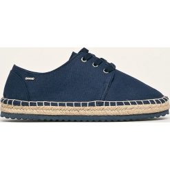 Big Star - Espadryle. Niebieskie espadryle damskie BIG STAR, bez wzorów, z gumy, bez obcasa, na obcasie. Za 109,90 zł.