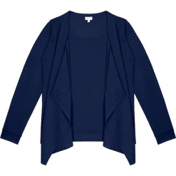 Sweter kaszmirowy 2w1 w kolorze granatowym. Niebieskie bez kategorii Ateliers de la Maille, z kaszmiru. W wyprzedaży za 591,95 zł.