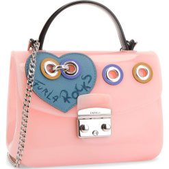 Torebka FURLA - Candy Climbing 978663 B BTE9 I73 Rosa Chiaro c+Toni. Czerwone torebki klasyczne damskie marki Furla, ze skóry. Za 895,00 zł.