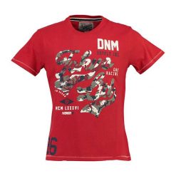 T-shirty chłopięce z nadrukiem: Koszulka „Jeco” w kolorze czerwonym