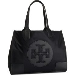 Torebka TORY BURCH - Ella Mini Tote 56282 Black 001. Czarne torebki klasyczne damskie Tory Burch, bez wzorów, z materiału, klasyczne, bez dodatków. Za 769,00 zł.