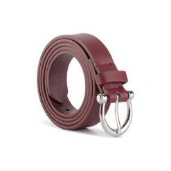 ACCCESSORIES 1W2-003-AW19. Czerwone paski damskie ACCCESSORIES, w paski, ze skóry ekologicznej. Za 19,99 zł.
