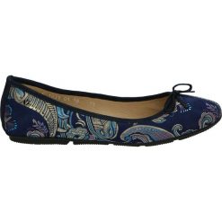 Baleriny damskie: Baleriny – 1831 BLU-MULT