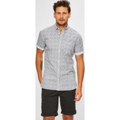 Premium by Jack&Jones - Koszula. Niebieskie koszule męskie Premium by Jack&Jones, s, bez wzorów, z bawełny, casualowe, button down, z krótkim rękawem. W wyprzedaży za 99,90 zł.