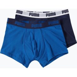 Puma - Obcisłe bokserki męskie pakowane po 2 szt., niebieski. Niebieskie bokserki męskie Puma, z dżerseju. Za 74,95 zł.