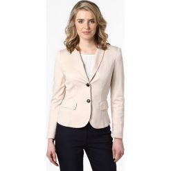 Marc Cain Essentials - Blezer damski, beżowy. Brązowe bolerka i narzutki damskie z dżerseju. Za 899,95 zł.