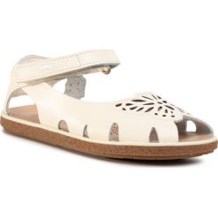 Sandały CAMPER - Tws Kids K800300-003 S Beige. Brązowe sandały dziewczęce Camper, ze skóry ekologicznej, bez zapięcia. W wyprzedaży za 179,00 zł.