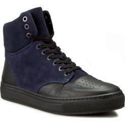 Sneakersy KAZAR - Gervasio 27857-05-64 Czarny Granatowy. Niebieskie sneakersy męskie Kazar, bez zapięcia. W wyprzedaży za 229,00 zł.