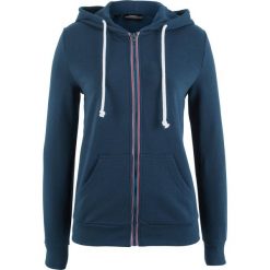 Bluzy damskie: Bluza rozpinana bonprix ciemnoniebieski