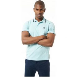Jimmy Sanders Koszulka Polo Męska Xl Jasnoniebieska. Szare koszulki męskie Jimmy Sanders, xl, bez wzorów, polo, z krótkim rękawem, krótkie. Za 119,00 zł.