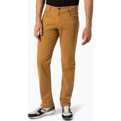 BRAX - Spodnie męskie – Cooper Fancy, żółty. Żółte spodnie męskie marki BRAX, s, bez wzorów, z materiału, eleganckie. Za 299,95 zł.