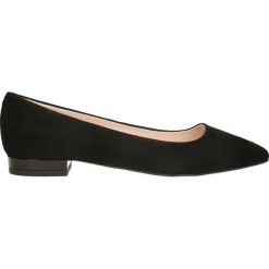 Baleriny ADORA. Czarne baleriny damskie marki Gino Rossi, ze skóry, eleganckie, na niskim obcasie. Za 429,90 zł.