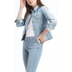 Levi's Kurtka Niebieski. Niebieskie kurtki damskie s, z bawełny. Za 567,95 zł.