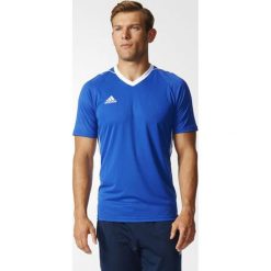Adidas Koszulka męska Tiro 17 niebieska r. XS (BK5439). Niebieskie koszulki sportowe męskie marki Adidas, m, do piłki nożnej. Za 77,90 zł.