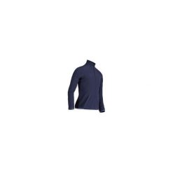 Bluza wiatroszczelna do golfa damska. Niebieskie bluzy damskie INESIS, m, bez wzorów, z elastanu, bez rękawów, bez kaptura. Za 119,99 zł.