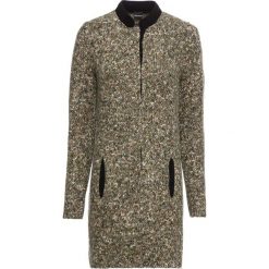 Sweter rozpinany bonprix czarno-kolorowy. Czarne kardigany damskie bonprix, z dzianiny. Za 99,99 zł.