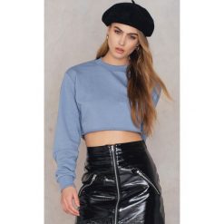 Bluzy damskie: Josefin Ekström for NA-KD Bluza Rad – Blue